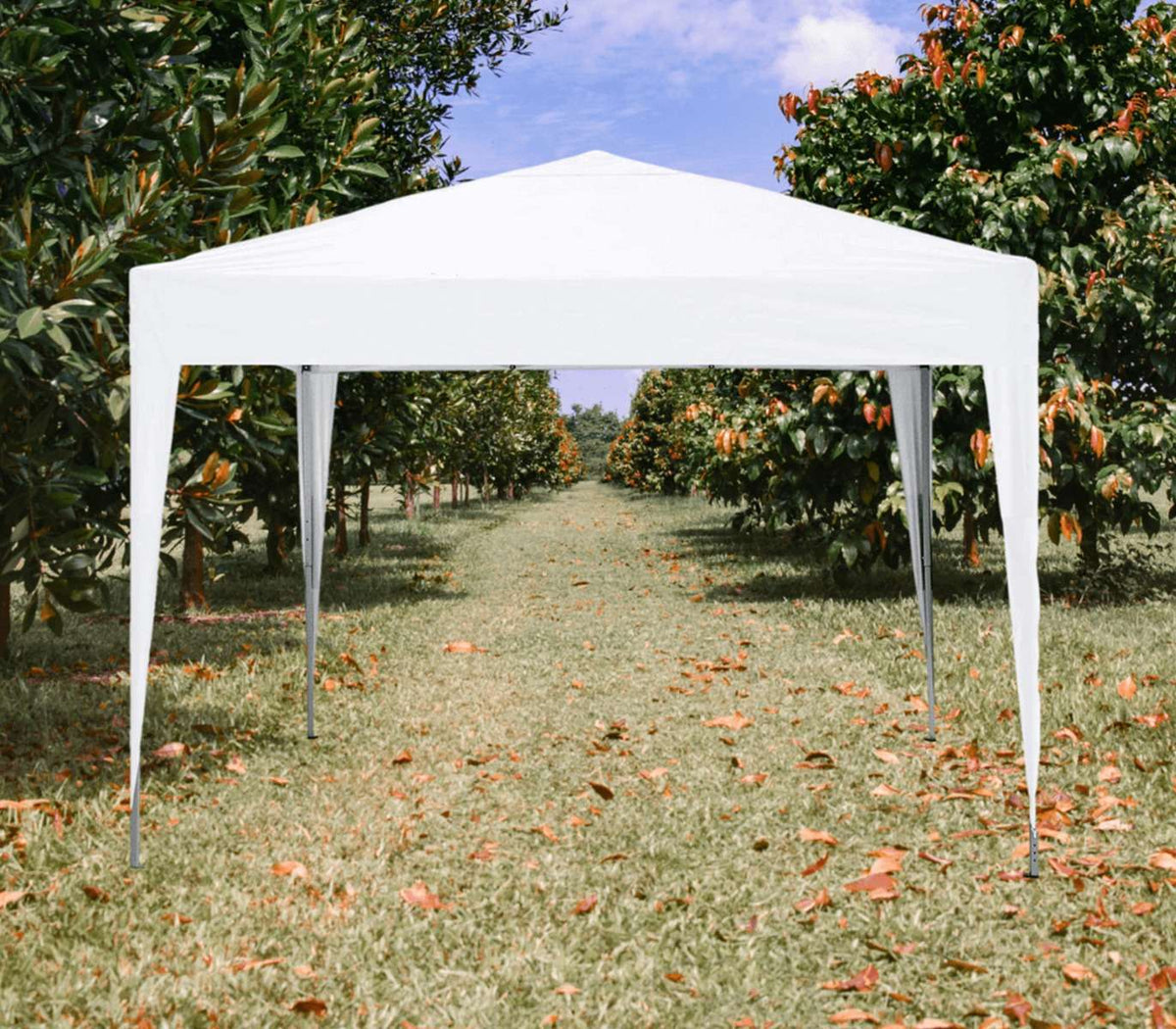Gazebo 3x3 mt bianco - MercatoneSmart.it