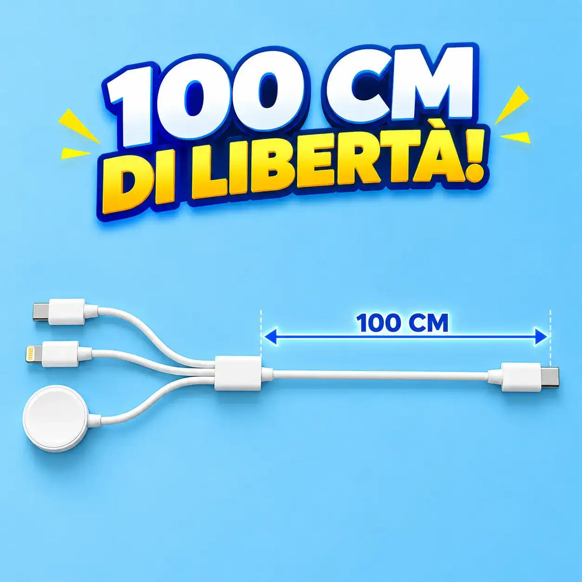 Cavo di Ricarica 3 in 1 USB