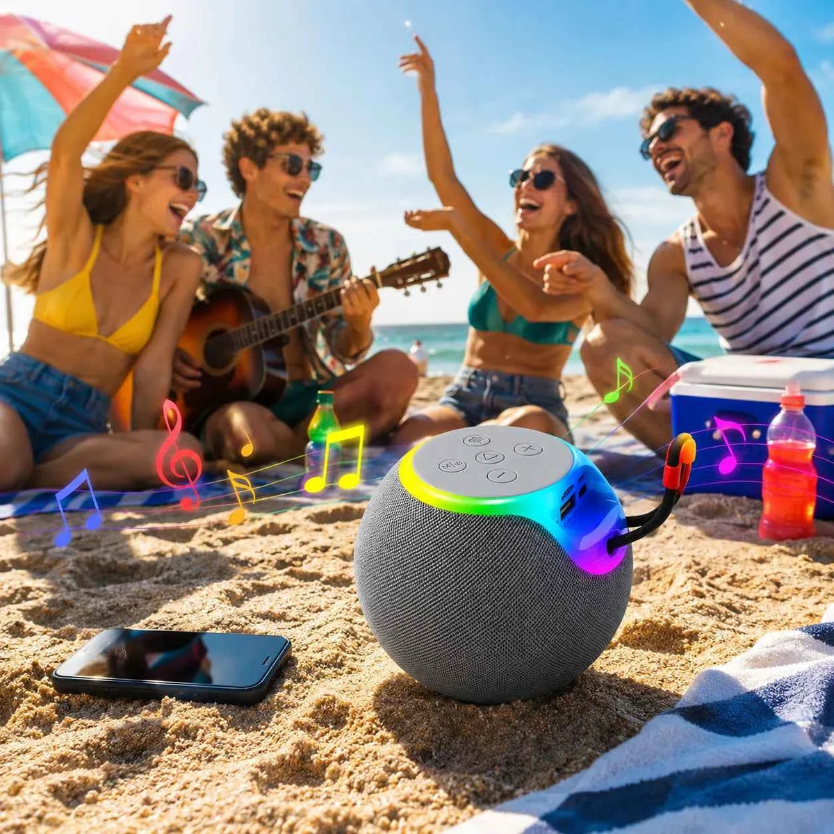 Cassa Bluetooth RGB JK-1267 - MercatoneSmart.it