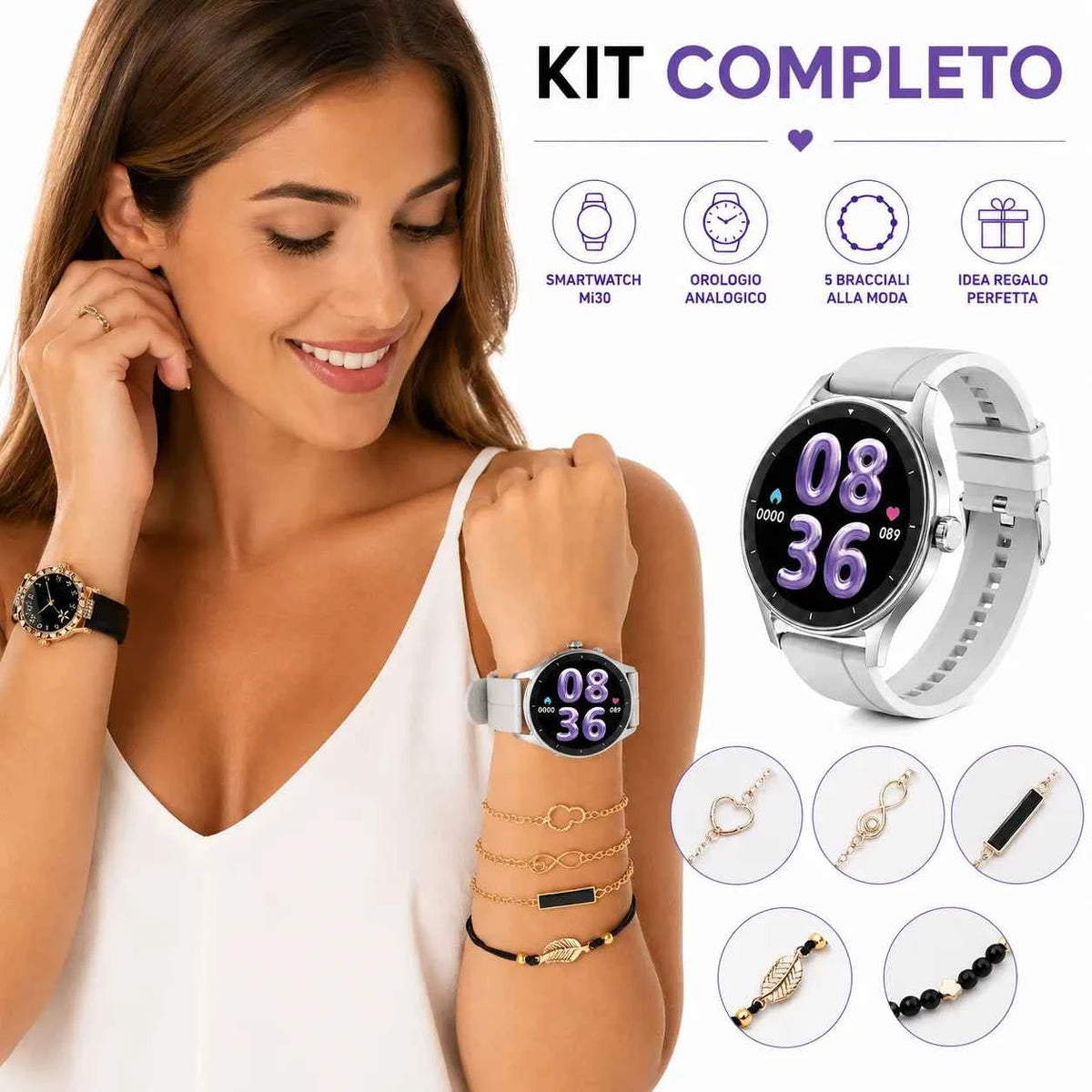 Smartwatch Mi30 Beauty - MercatoneSmart.it
