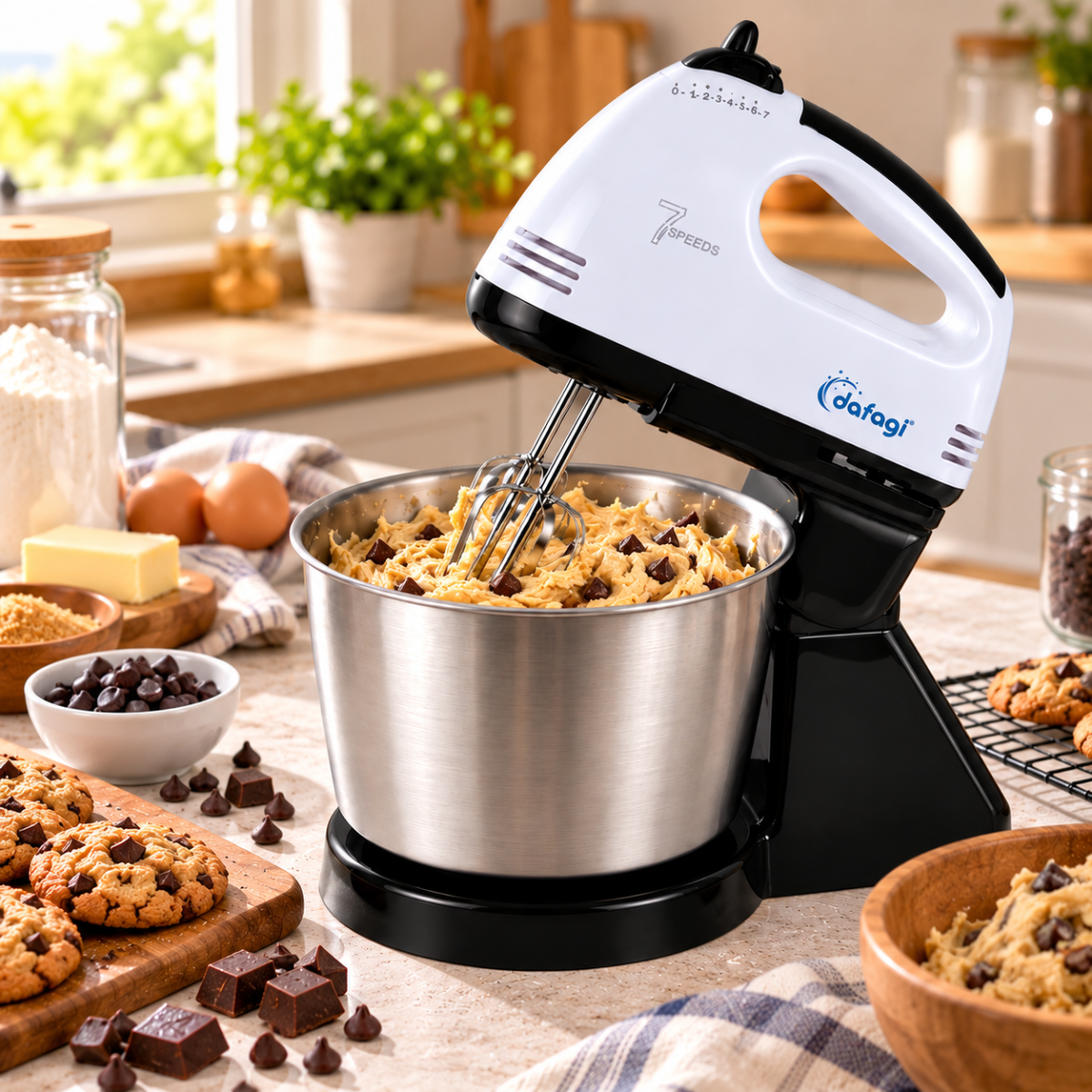 Sbattitore con Ciotola Inox
