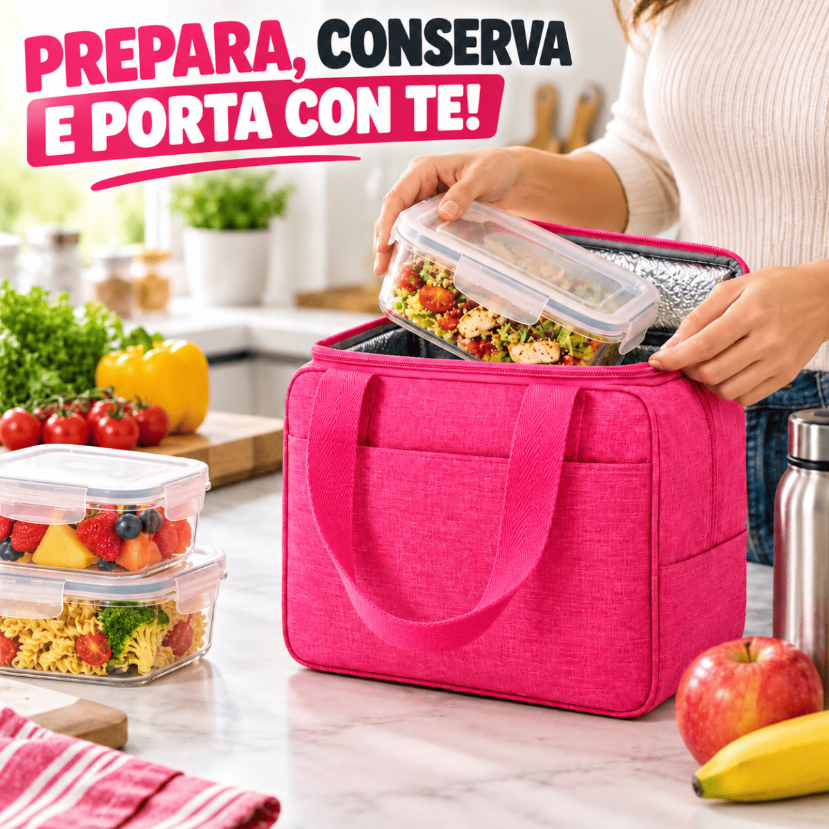 Borsa Porta Pranzo Termica