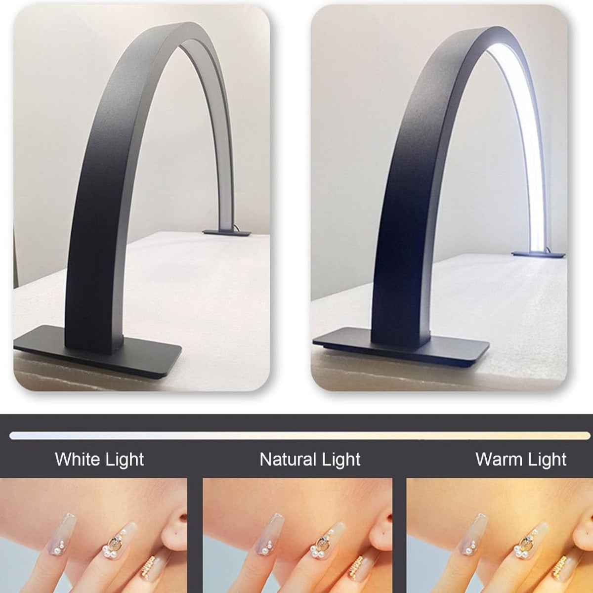 Luce a mezzaluna a LED nails - MercatoneSmart.it
