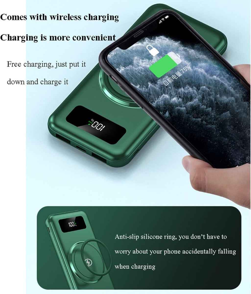 Mini Power Bank Wireless 20000mAh - MercatoneSmart.it