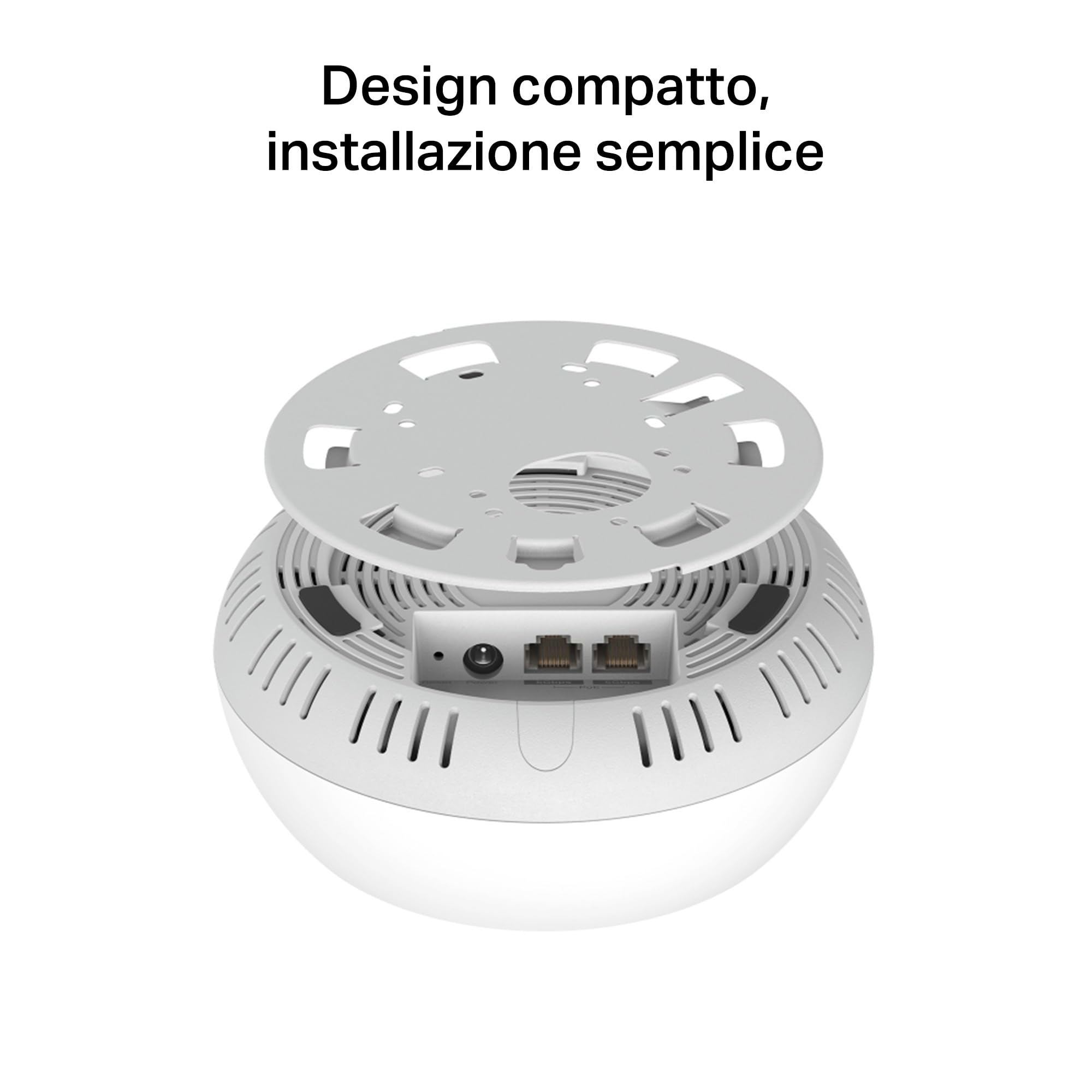 Deco BE65-PoE Sistema Mesh Wi-Fi 7 Tri-Band BE11000Mbps, 2 Porte 5Gbps, Supporto PoE, 3pz