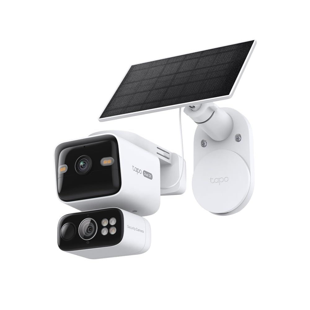 Tapo C645D KIT Telecamera Wi-Fi Esterno a Batteria con Doppio Obiettivo 2K 3MP, Pan/Tilt 360°, Pannello Solare, Visione Notturna a Colori, Rilevamento AI senza Abbonamento TP-Link Showroom viveresmart.store & augmentedrealityoffers.com - P. IVA 02867250694 - DI PENTA ALESSIO - VIALE NETTUNO 167, 66023, FRANCAVILLA AL MARE (CH) - REA CH-438573