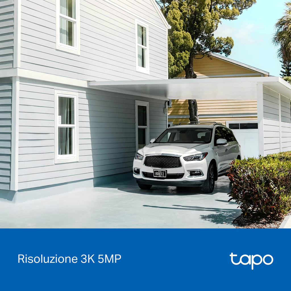 Tapo C630 KIT Telecamera Wi-Fi Esterno 3K 5MP Senza Fili con Pannello Solare, 360° PTZ, Batteria 6700mAh TP-Link Showroom viveresmart.store & augmentedrealityoffers.com - P. IVA 02867250694 - DI PENTA ALESSIO - VIALE NETTUNO 167, 66023, FRANCAVILLA AL MARE (CH) - REA CH-438573