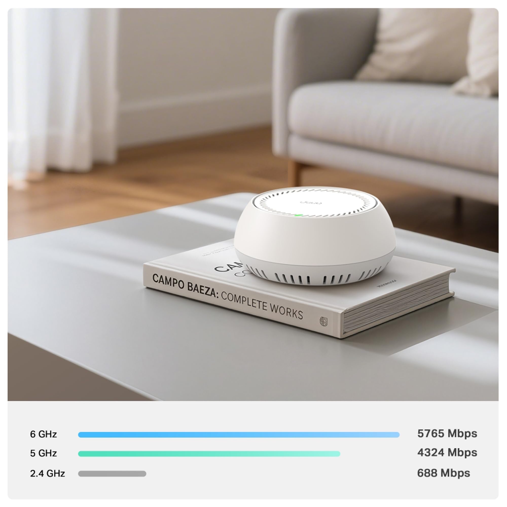 Deco BE65-PoE Sistema Mesh Wi-Fi 7 Tri-Band BE11000Mbps, 2 Porte 5Gbps, Supporto PoE, 3pz