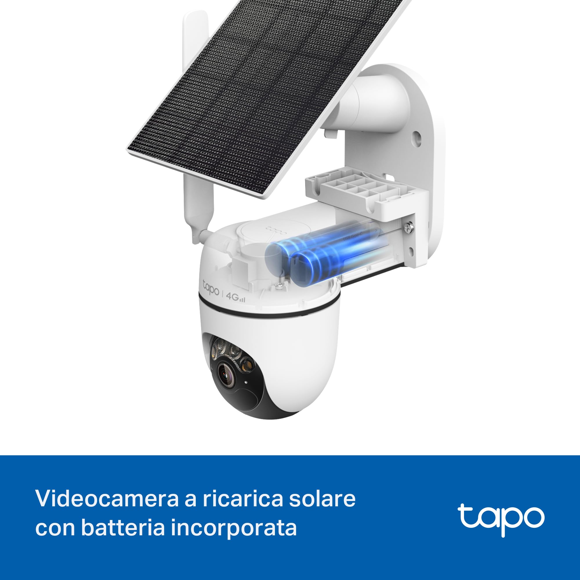 Tapo C615G KIT Telecamera 4G LTE da Esterno 2K 3MP Senza Fili con Pannello Solare, Tracking AI 360°, Batteria 6700mAh TP-Link Showroom viveresmart.store & augmentedrealityoffers.com - P. IVA 02867250694 - DI PENTA ALESSIO - VIALE NETTUNO 167, 66023, FRANCAVILLA AL MARE (CH) - REA CH-438573