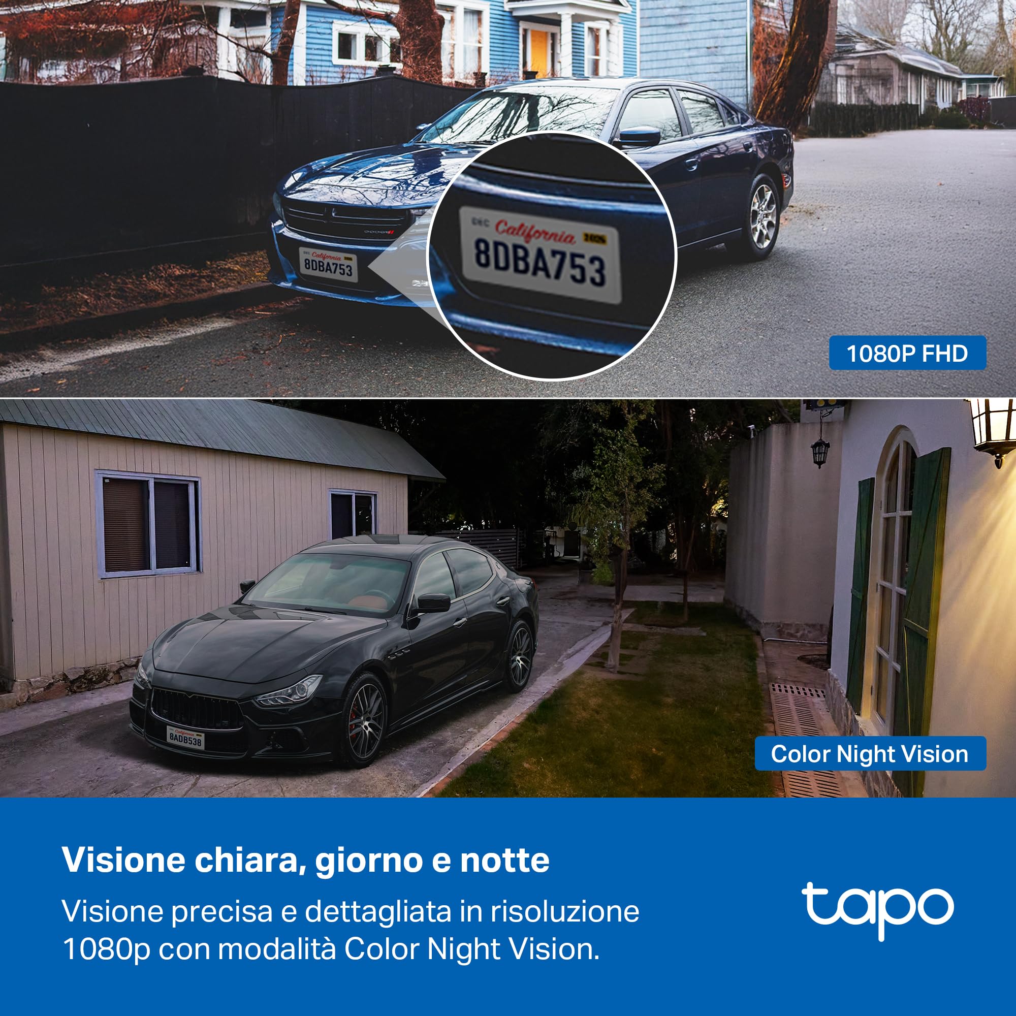 Tapo C401 KIT Telecamera Wi-Fi Esterno a Batteria 1080P 2MP con Panello Solare, Rilevamento Persone AI, Visione Notturna a Colori, IP65 TP-Link Showroom viveresmart.store & augmentedrealityoffers.com - P. IVA 02867250694 - DI PENTA ALESSIO - VIALE NETTUNO 167, 66023, FRANCAVILLA AL MARE (CH) - REA CH-438573