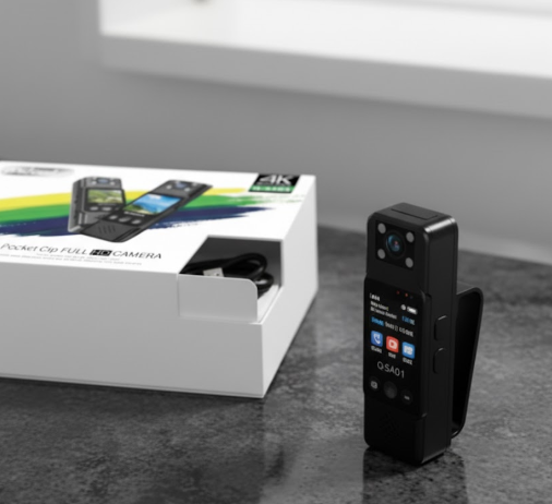Mini Registratore/Videocamera Tascabile 4K (Q-SA01)