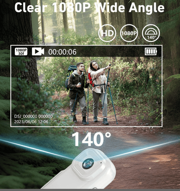 Mini Action Cam WiFi LCD 0,96" - MercatoneSmart.it