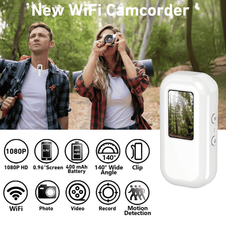 Mini Action Cam WiFi LCD 0,96" - MercatoneSmart.it