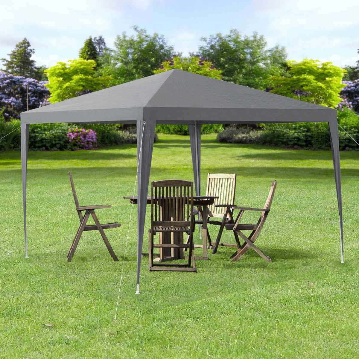 Gazebo 3x3 mt grigio - MercatoneSmart.it