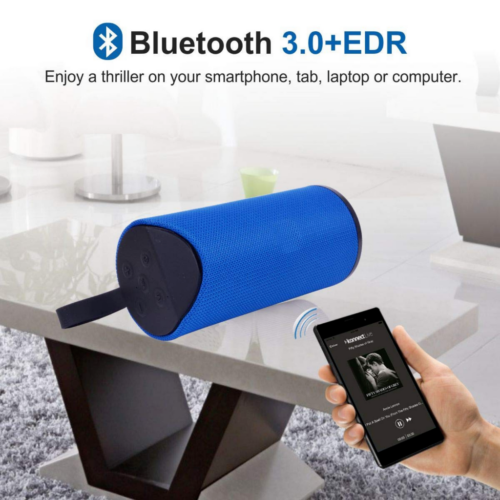 Cassa altoparlante speaker bluethooth portatile impermeabile wireless usb sd