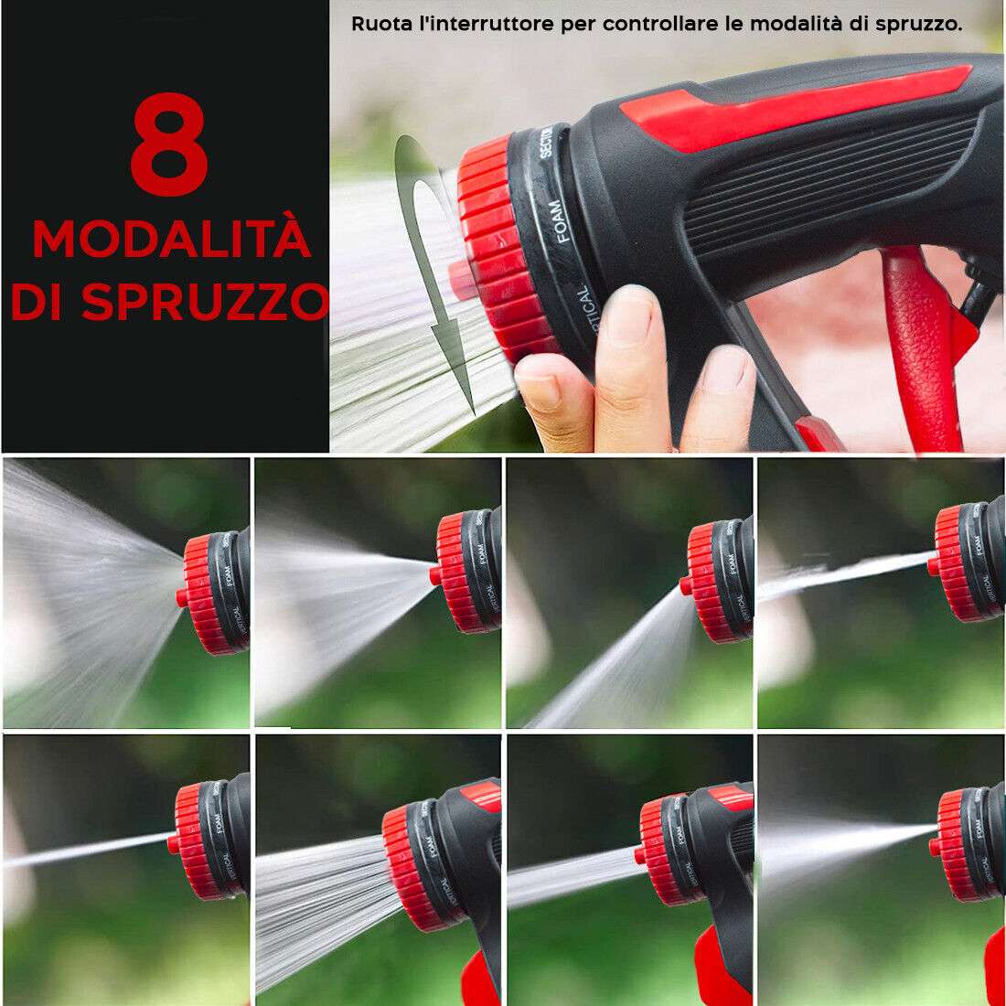 Pistola ad acqua multifunzione - MercatoneSmart.it
