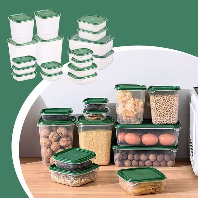 Set da 17 pezzi contenitori ermetici - MercatoneSmart.it