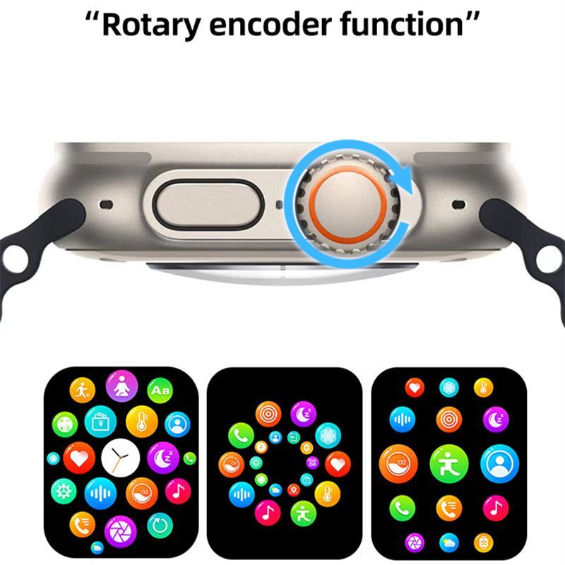 Orologio ultra smart watch tracker fitness impermeabile smartwatch nfc inteligente