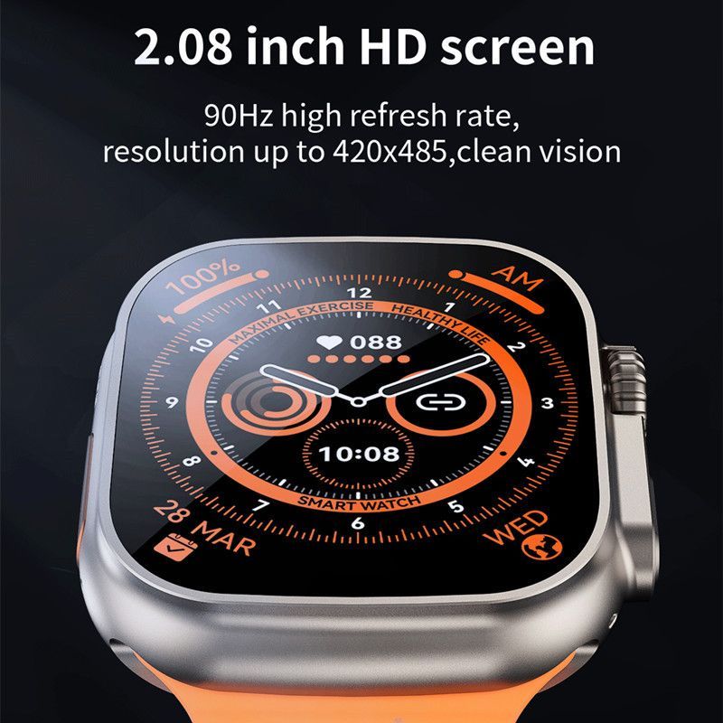 Orologio ultra smart watch tracker fitness impermeabile smartwatch nfc inteligente