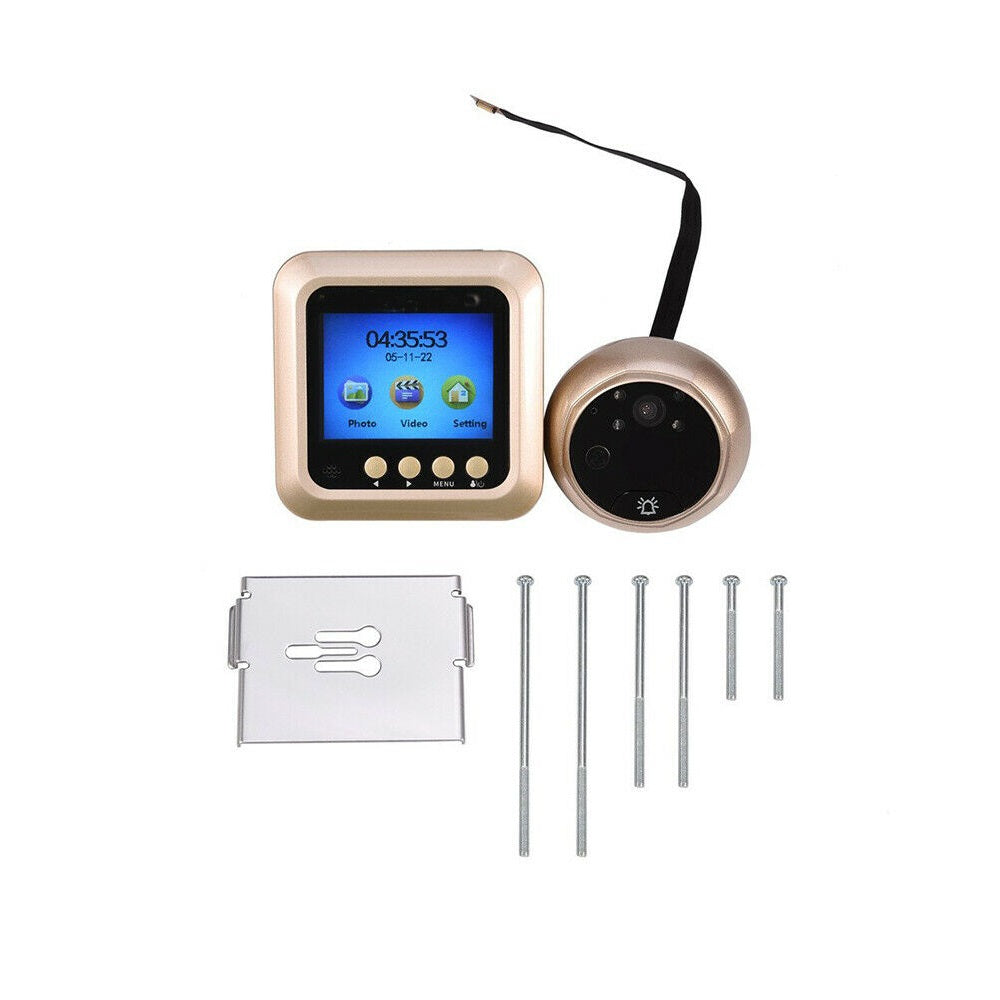 Spioncino digitale elettronico porta campanello telecamera schermo LCD 2.4" W5
