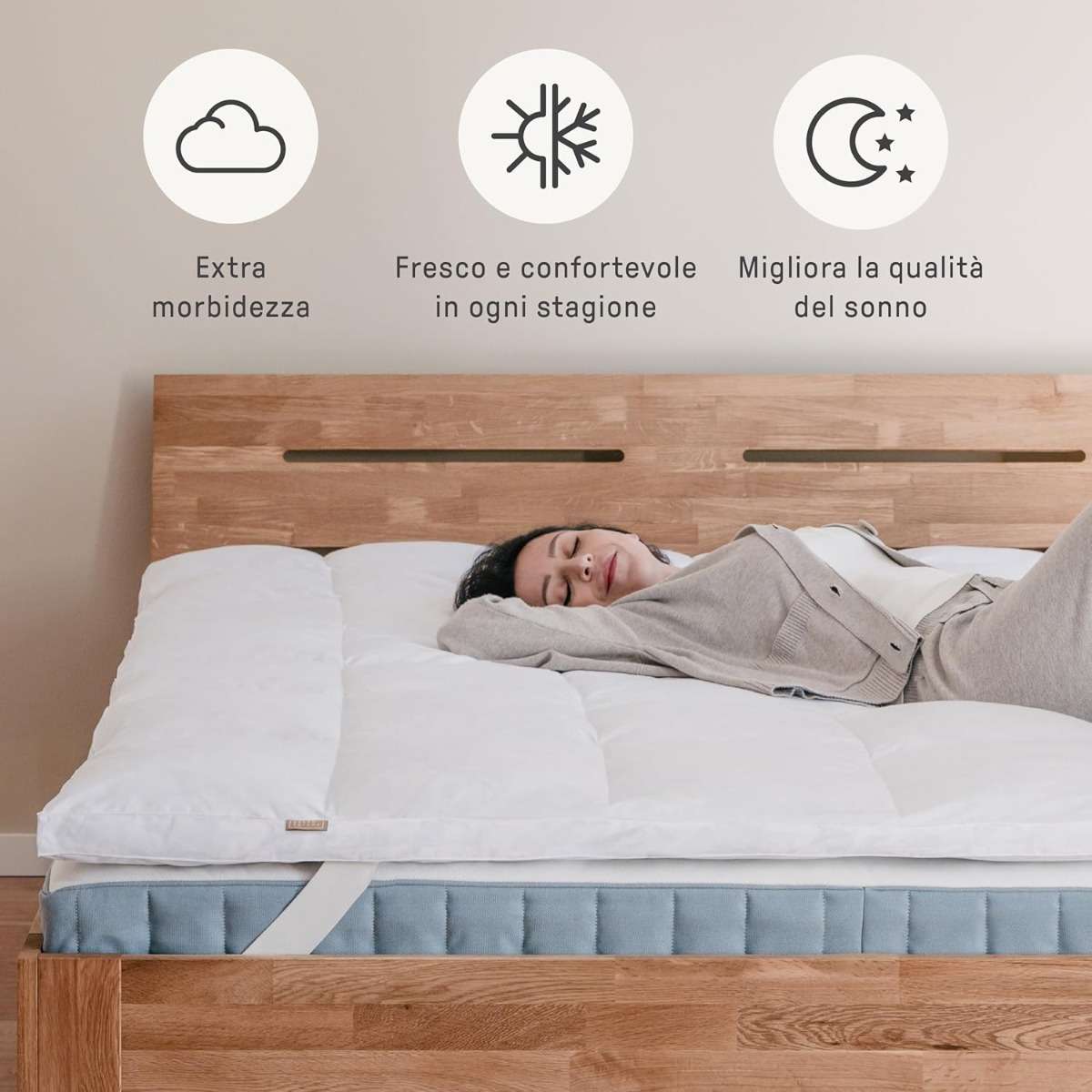 Topper Matrimoniale 160x200 - Mercatone Smart