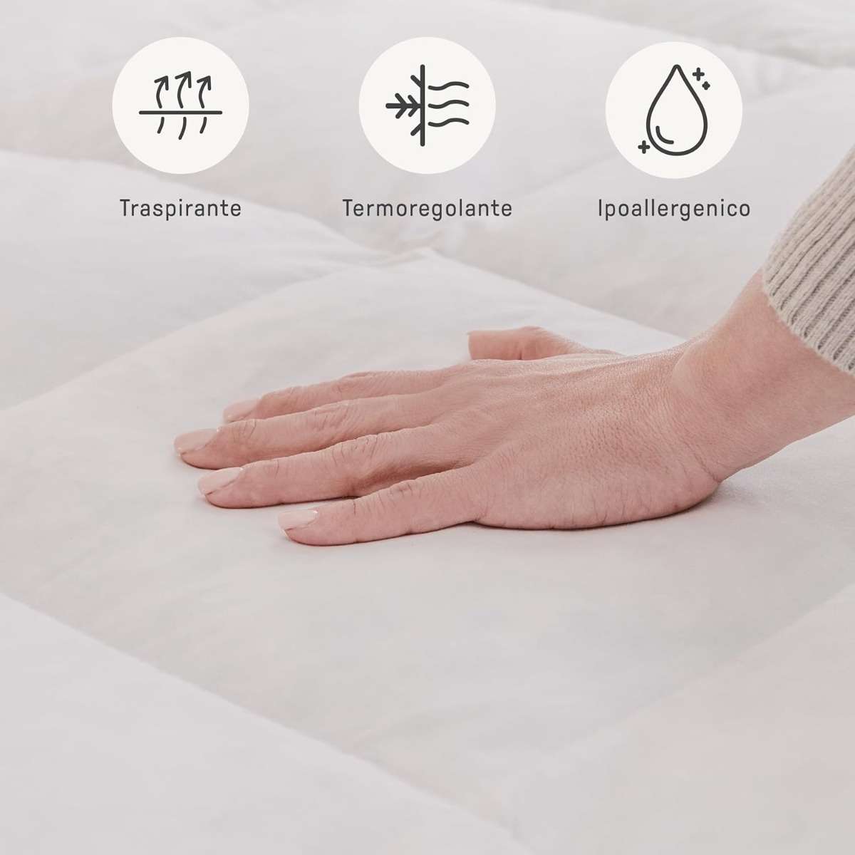 Topper Matrimoniale 160x200 - Mercatone Smart